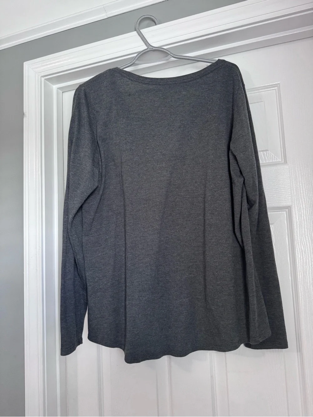 Nike Heather Gray Tri-Blend Athletic Tee with Orange Tennessee Logo
